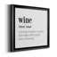 "Wine", art textuel sur toile-1382615082-1382615093