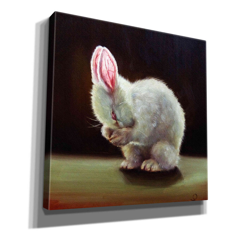 «More Carrot Veuillez» par Lucia Heffernan - reproduction d'art sur toile tendue, H 12 po x l 12 po x P 0,75 po