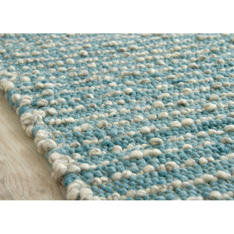 Jeremy Striped Wool Hand Woven Area Rug, Rectangle 200 x 200cm
