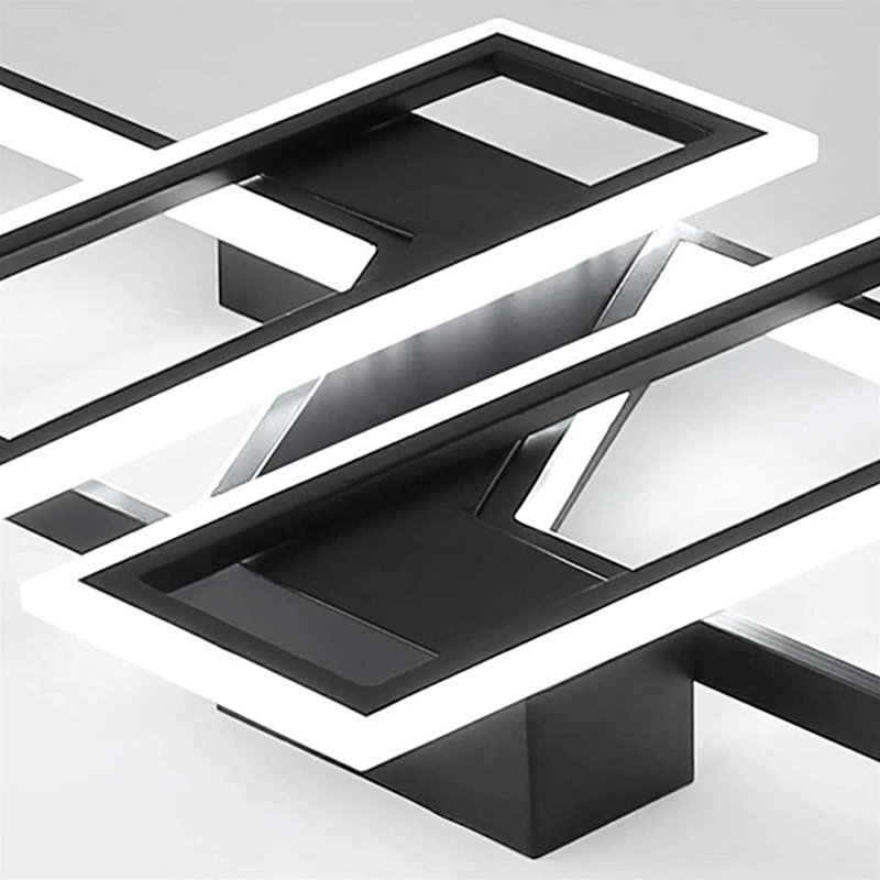 Flush Mount, Black