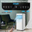 Climatiseur portatif 8 000 BTU Gymax pour 230 pieds carrés avec télécommande incluse