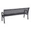 Banc côtelé de qualité supérieure avec dossier Open Air Series
