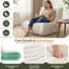 Fauteuil à billes - Mousse à haute résilience, dossier incurvé ergonomique, fauteuil de plancher léger pour petits espaces-129222547