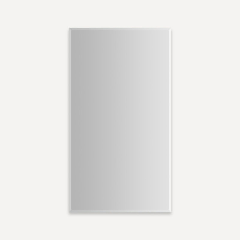 PL Portray Cabinet, 36" H x 19.25" W x 4" D, Polished Edge