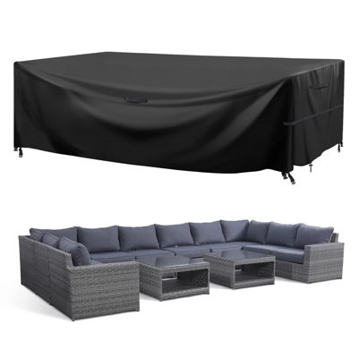 Waterproof Patio Furniture Set Cover by Arlmont & Co.