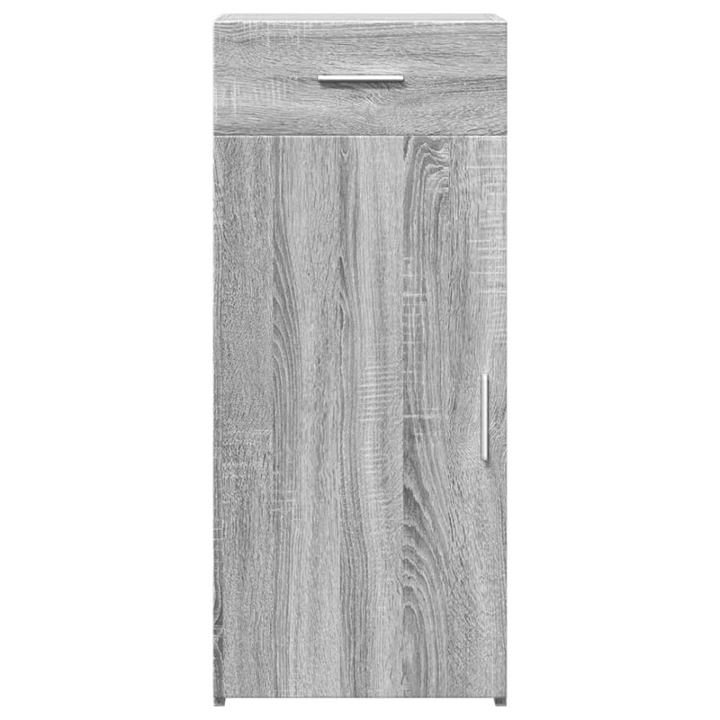 Neelum Sideboard, 93cm H x 40cm W x 42.5cm D, Grey/Sonoma