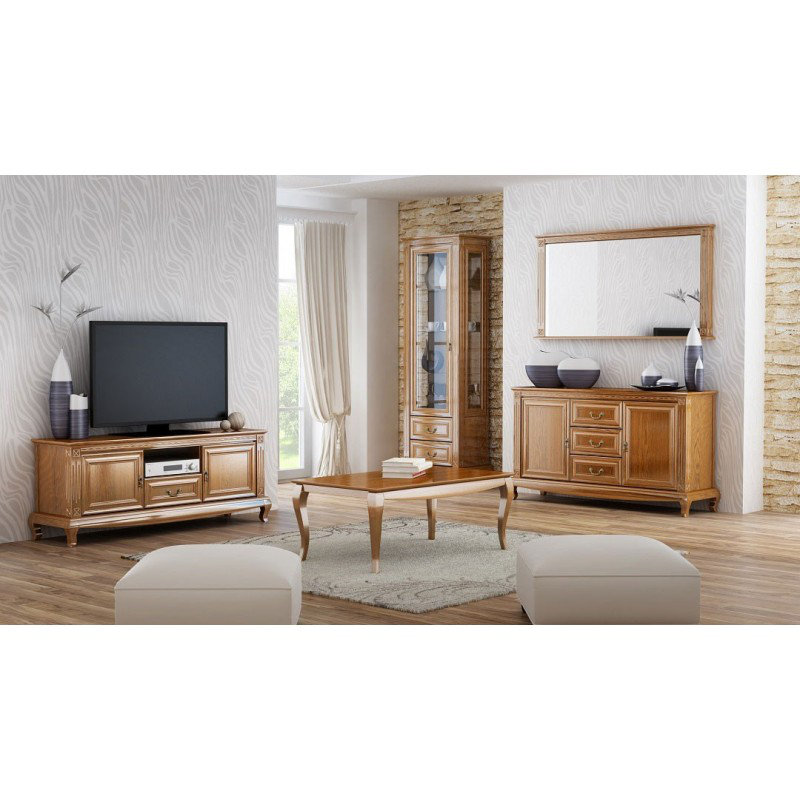Diano 130cm W 4 - Drawer Chest of Drawers