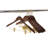 Wood Hangers With Clips
