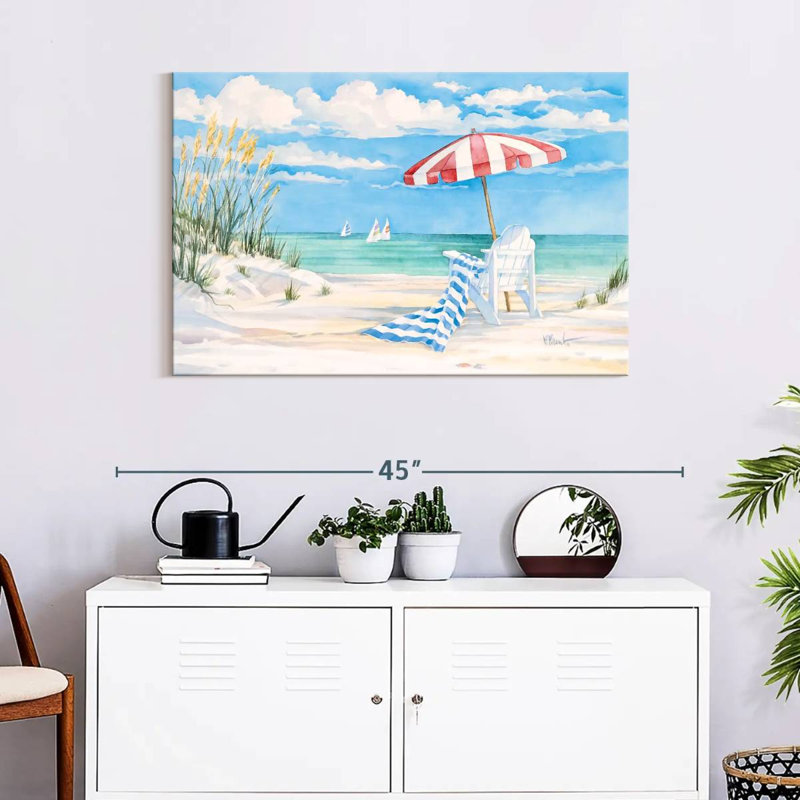 Gillard Beaches de Floride, H 24 po x l 36 po