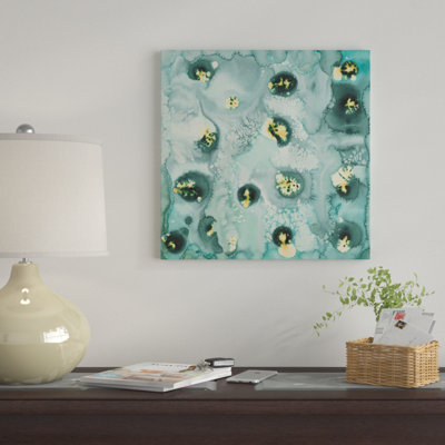 'Pool' By Laura Van Horne Graphic Art Print on Canvas