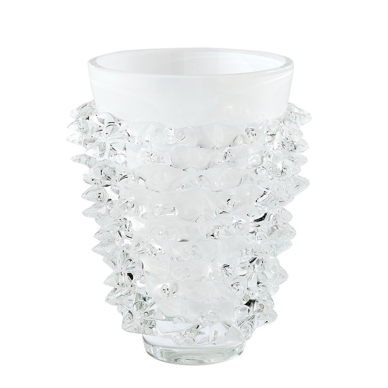 Porcupine Handmade Glass Table Vase