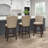 Marthasville Swivel Upholstered Counter Stool-2054365892-2051610059