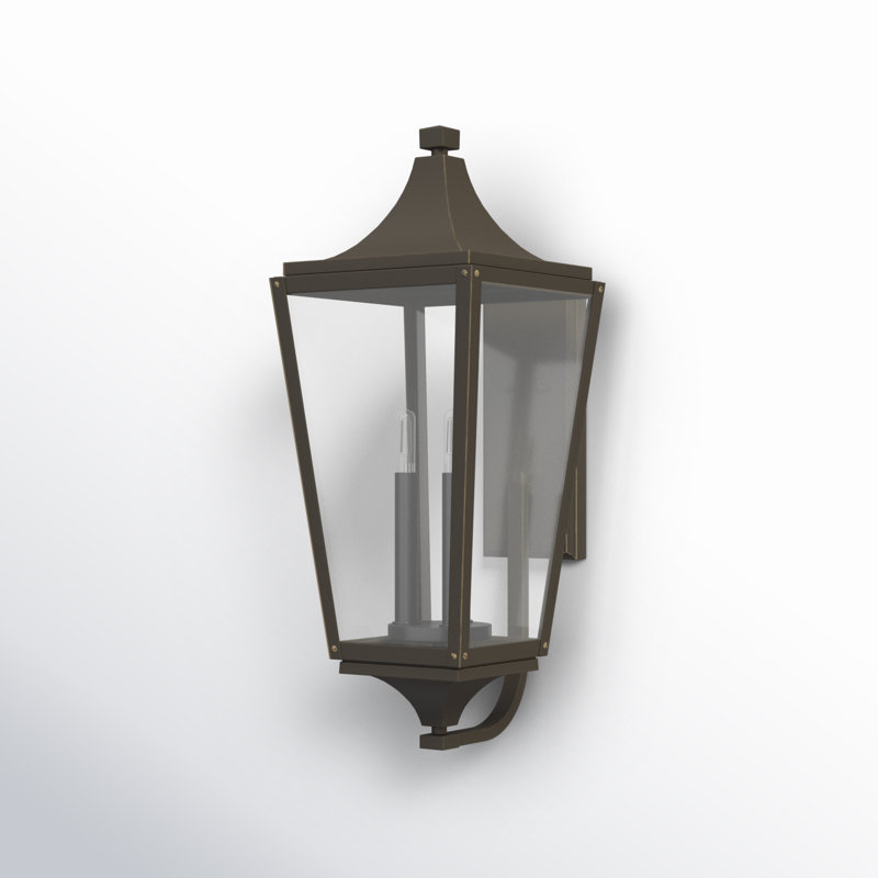 Jaymes 3-Light Outdoor Wall Lantern