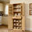 Modern Curved Design Kitchen Pantry Cabinet For Versatile Storage-780137035
