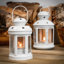 Nicola Spring - Metal Hanging Tealight Lanterns-50928614-128763608-128763609