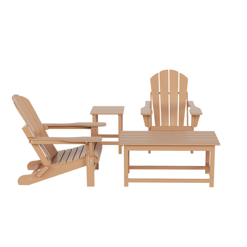 Laguna Foldable Outdoor Adirondack Chair, Teak