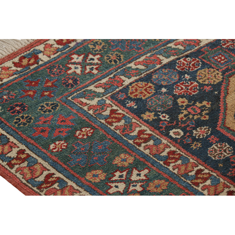 One-of-a-Kind 3'5X13'8 Hand Knotted Area Rug