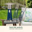 Tabletop Patio Heater - Navy-82626067
