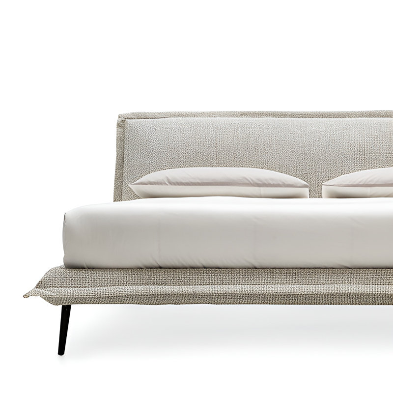 Fluff Fully Upholstered Platform Bed, Queen