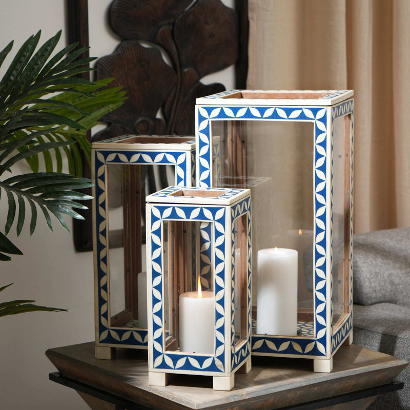 Outdoor Lantern, 45.72cm H x 22.86cm W x 22.86cm D