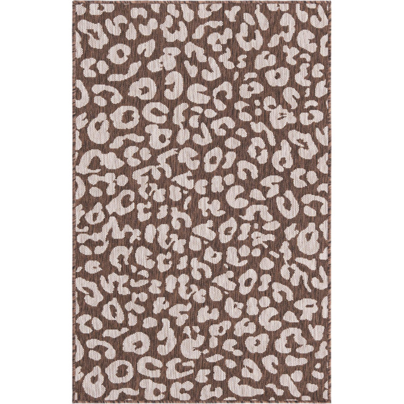 Animal Print Indoor / Outdoor Rug, Rectangle 3' x 5'3"