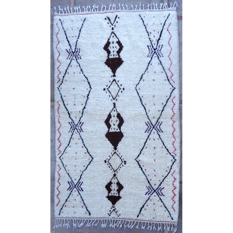 Moroccan Hand Woven 160cm X 270cm Area Rug