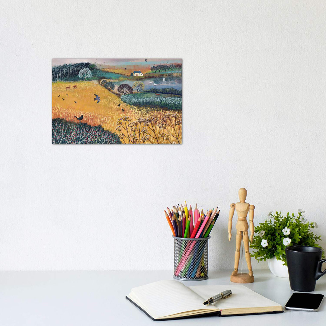 Harvest Home by Jo Grundy - Wrapped Canvas Print