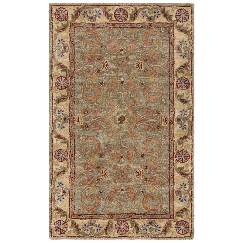 Tosca Hand Tufted Wool Oriental Rug, Rectangle 3' x 5'