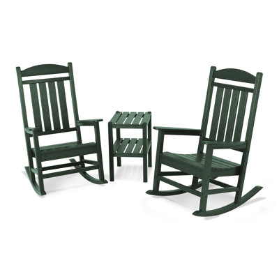 POLYWOOD Presidential 3-Piece Rocker Set
