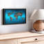 Impression sur toile Amnen Ocean World Map-102669415