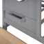 Lit double en bois avec 2 tiroirs, lit pour enfant avec tablette de rangement-578341503-584367212