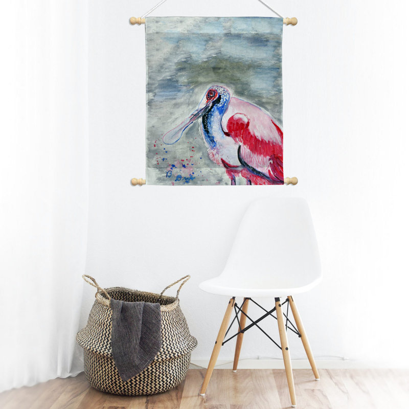 Suspension murale spoonbill en polyester amelia