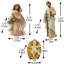 Crèche de Noël en résine 5 pouces-1402796213