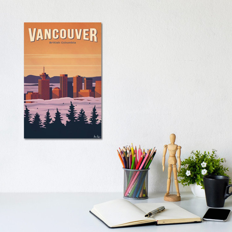 Vancouver - Wrapped Canvas Print, 20.32 cm H x 30.48 cm W