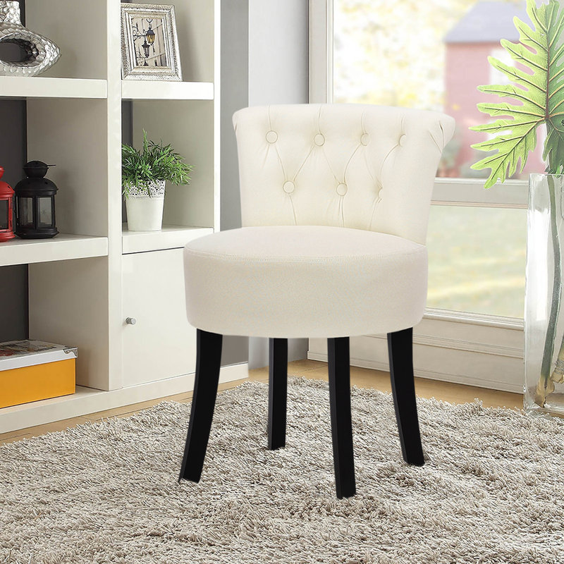 Accent Stool, beige