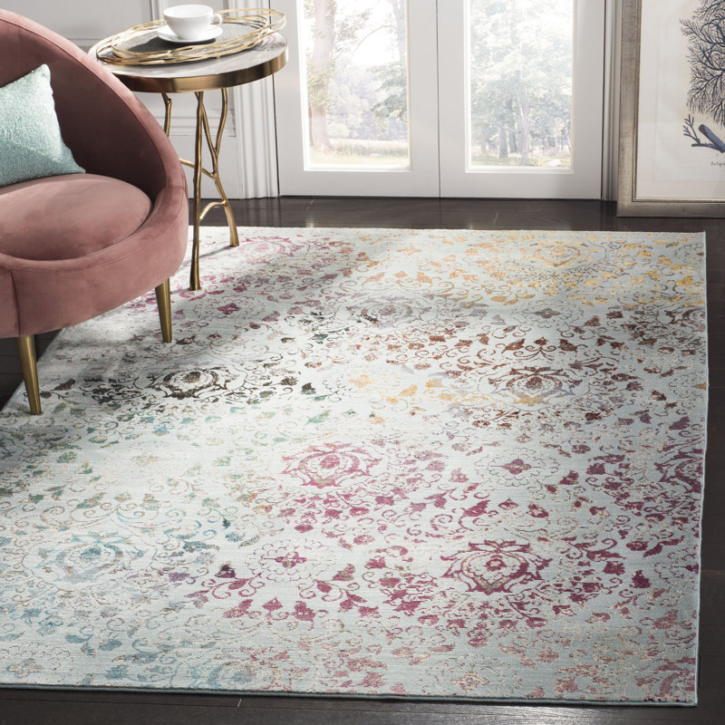 Bruckmann Performance Ikat Rug, Rectangle 5'1" x 7'3"