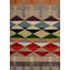 Geometric Area Rug in Gray/Beige