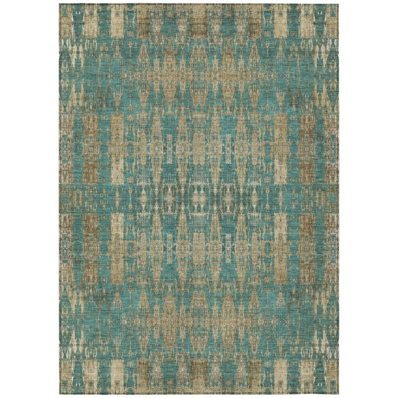 Loreen Moroccan Indoor / Outdoor Rug, Rectangle 10' x 14'