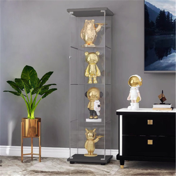 Brass & Glass Display Cabinet Furniture