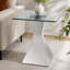 Glass Top Single Coffee Table