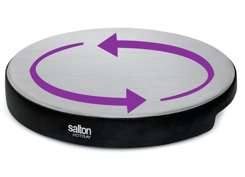 Salton Stainless Steel Lazy Susan