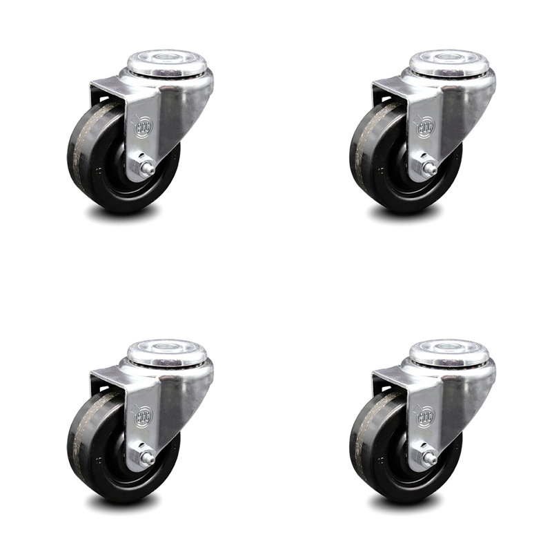 Phenolic Wheel Swivel Bolt Hole Set