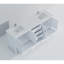 Meuble-lavabo double blanc 84 po X P 22 po D, plateau en marbre de culture et robinet-117978888