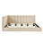 Full Upholstered Daybed/Sofa Bed Frame, Velvet-1306364235