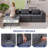  Modular Sectional Sofa Couch Foldable L-shaped Folding Sofa Bed Compression Sofa-1730937262