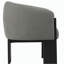Fauteuil d'appoint rembourré brun Maciel
