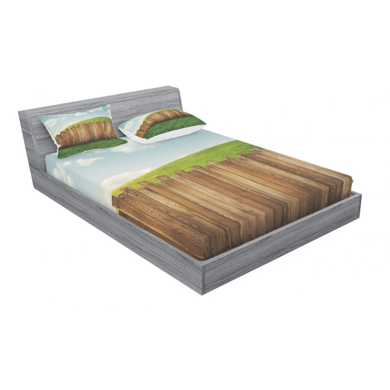 Microfiber Sheet Set, Full Sheet Set with 2 Pillowcases