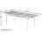 Rectangular Extendable Outdoor Dining Table , 100.5 " W 39 " D-63541423