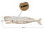 Décoration murale baleine en bois nautique