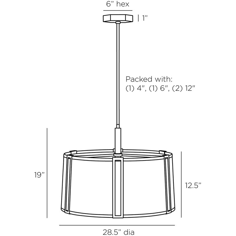 Amida Chandelier